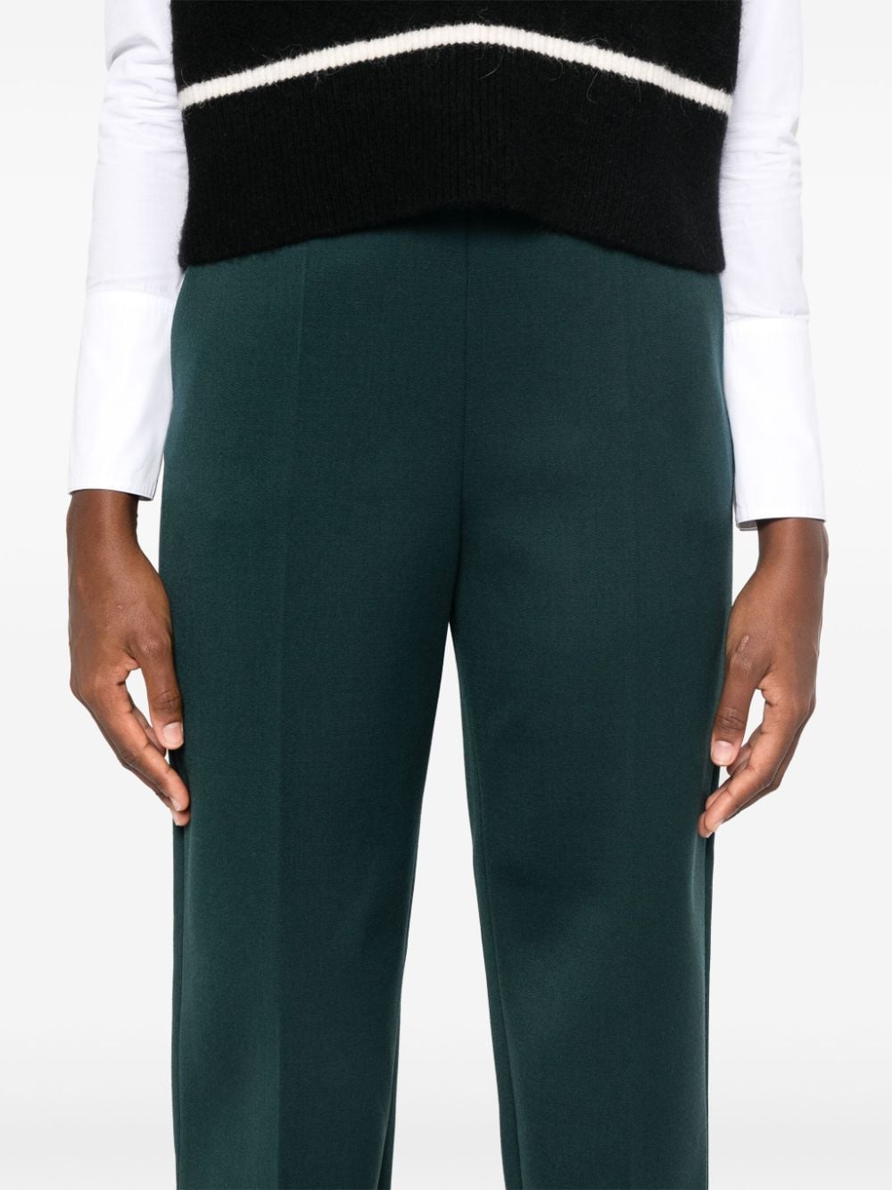【関税&送料込】Giorgio Armani Mint Green Satin Pant Giorgio Armani Pleated Wide-Leg Linen Pants | Saks Fifth Avenue